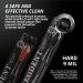 PRESIDENT Smokers Toothbrush - 9 MIL (Black/Black) | Best for Smokers & Stubborn Stains - International Shipping Available - Buy Online on GoSupps.com