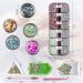 Nail Gems & Rhinestones Kit | 1236pcs Rhinestones & Nail Art Accessories | Foil Flakes & Glitter Nails Sequins | Dragonflying Nail Art - Buy Online on GoSupps.com