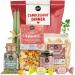 Gepp's delicatessen candle light dinner surprise bag I gift with delicacies such as heart-shaped pasta organic pesto genovese Italian herbs grissini I gift set for a romantic dinner for two