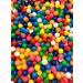 Bubble Gumballs 8 Assorted Fruit Flavours - Approx 440 Small Gum Balls Packed in a sealed Pouch Ideal For Gumball Machine Refill