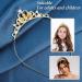 Sibba Princess Tiara Crown Headpieces Hair Hoop Tiara Gems Rhinestone Tiara Head Crown Headband for Girls Wedding Prom Party Costume Christmas Gifts(Gold) - Buy Online on GoSupps.com