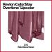 Revlon ColorStay Overtime Lipcolor in Relentless Raisin | Dual Ended Liquid Lipstick and Clear Lip Gloss with Vitamin E | Plum/Berry Shade | Longwear Formula | 0.07 oz - Buy Online on GoSupps.com
