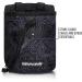 Survivor Chalk Bag with Topo Map Design - Drawstring Closure, 2 Pockets, Brush Holder - Ideal for Climbing, Bouldering, Gymnastics - Black - Buy Online on GoSupps.com
