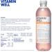 Vitamin Well Vitamin Water - Low-Calorie Functional Drink with Vitamin C D Zinc & Antioxidants | 12 x 500ml - Buy Online on GoSupps.com