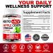 Keto ACV Gummies for Weight Management - Apple Cider Vinegar Supplement for Detox, Digestion & Cleansing - Ginger & Green Apple Flavored Keto Gummies - Buy Online on GoSupps.com