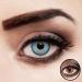 aricona contact lenses blue without prescription intensely colored annual lenses 2 pieces