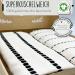 Buy Mimadu Bio Mattress Stroller Fitted Bed Sheet - 100% GOTS Organic Cotton | Perfect Replacement for Bay Wagons & Strollers (Boho Design) - 70x35 70x37 75x35 cm - Buy Online on GoSupps.com