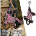 Nestroad Checkered Pink Dog Harness for Small Dogs - Padded Cuddles Anti-Train Safe & Stylish | Size S (Neck 28-38cm Breast 38-53cm) - International Shipping Available - Buy Online on GoSupps.com