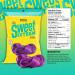 Sweet Sixteen Classic Licorice Ribbon Candy 10 Packs x 125g Sweet Purple Grape Flavor Soft & Chewy Rolls Peanut & Nut-Free Always Fresh - Buy Online on GoSupps.com
