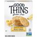 Good Thins Three Cheese Rice & Cheese Snacks Gluten Free Crackers, 3.5 oz Cheddar