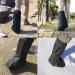 Life-C Walking Boot Cover - Orthopedic Support for Leg & Foot Fractures - Medium Black - Buy Online on GoSupps.com