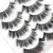 5 Pairs False Eyelashes Natural Fake Eyelashes Fluffy Hand-made Eyelashes Extension (3D301) - Buy Online on GoSupps.com