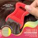 Premium 5 Piece Lice Kit - Nit Removal Set with Fine Tooth Comb and Magnifier - Removes Lice and Eggs, Comfortable Rounded Tips - Full Treatment Louse Comb Set - Buy Online on GoSupps.com