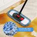 CLEANHOME Microfiber Dust Mop for Dry and Wet Cleaning - Professional Flat Mop for Tile, Hardwood, and Marble Floors with Extra Chenille Refill Pad - Buy Online on GoSupps.com