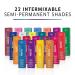 COLORCHARM Semi-Permanent Hair Dye - Intermixable Red Shades 2 oz | International Shipping - Buy Online on GoSupps.com