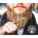 Folding Green Sandalwood Beard Comb for Men - Natural Wooden Comb w/Carrying Pouch & Gift Box - Grooming Tool for Hair, Beards & Mustaches | Viking Revolution - Buy Online on GoSupps.com