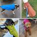 Buy Mile High Life Adjustable Waterproof Pet Jacket - XS Dark Gray | Reflective Strip & Easy Closure - Perfect for Rainy Days - Buy Online on GoSupps.com