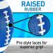 Franklin Sports Junior Football - Grip-Rite 100 1 Pack Blue/White - Buy Online on GoSupps.com