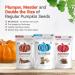 Superseedz Somewhat Spicy Pumpkin Seeds | Whole 30, Paleo, Vegan & Keto Snacks | 8g Protein | Made in USA | Nut & Gluten Free | 5oz (Pack of 6) - Buy Online on GoSupps.com
