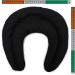 Cherry Stone Neck Pillow - Black Heat Pad for Neck Relief | Comfort & Support with Chambers - Buy Online on GoSupps.com