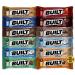 Built Bar 12 Flavor Variety Box - High Protein, Low Carb, Low Calorie, Low Sugar - 100% Real Chocolate Coating - Delicious & Nutritious Snack (Mixed 12 Pack) - Buy Online on GoSupps.com