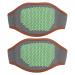 2-Piece Neck Heating Pillows - Fast Heating Durable & Stylish - Relief for Neck Tension - Breathable Black & Green Dot Design - Buy Online on GoSupps.com