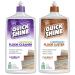 Quick Shine 2 Pack Smart Combo- Includes 1 Hardwood Floor Cleaner & 1 Hardwood Floor Polish-Luster w/ Plant-Based Carnauba 27oz | Safer Choice | A Clean That Can Be Seen!