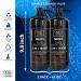 Dead Sea Collection Men's 3-in-1 Body Wash - Sandalwood Scented Shower Gel, Shampoo & Face Wash Combo - 67.6 Fl. Oz (Pack of 2) for Ultimate Freshness and Coolness - Buy Online on GoSupps.com