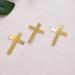 Cross Cake Decoration Acrylic Cross Cake Charm Topper Cake Decoration Acrylic Baptism Cross Cake Charm Religious Celebration (Gold Mirror 4") - Buy Online on GoSupps.com