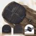 PORSMEER 28 Brown Blonde Ponytail Extension - Long Beach Wave Synthetic Drawstring Clip in Hairpiece for Women - Buy Online on GoSupps.com