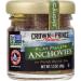 Crown Prince Natural Anchovies in Olive Oil - 1.5 oz (43 g) | Premium Flat Fillets - Buy Online on GoSupps.com