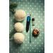 Mont Bleu Colour Crystal Nail File in Black Pouch - Small - Purse Size - Czech Tempered Glass - Handmade in Czech Republic 1 piece Aqua Blue - Buy Online on GoSupps.com