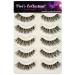 False Eyelashes 5 Pairs Reusable Lashes Handmade Natural Thick Fake Eyelashes Soft - V110