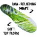 Memory Foam Insole with Adaptive Arch Support for Flats and Boots - Men and Women - Palm Tree M (5.5-6.5) W (6.5-8) - Buy Online on GoSupps.com