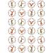 Reindeer Christmas style 24 pre-cut edible party decorations Wafer Paper Cupcake Topper Cake - Buy Online on GoSupps.com