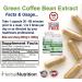 BOGO Herbal Nutrition Pure Green Coffee Bean Extract: 120 Capsules, 400mg-1200mg Dosing, 50% Chlorogenic Acid - Weight Loss & Cleanse Supplement - Buy Online on GoSupps.com