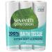 Seventh Generation White Toilet Paper 2-Ply 100% Recycled Paper, 24 Count of 240 Sheets Per Roll, Pack of 2 (Packaging May Vary) 24 Count (Pack of 2)