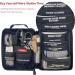 Vanyee Handy First Aid Kit with Labelled Compartments - Molle System for Emergency Medical Needs at Home, College, Car, Outdoor Sports & Travel - Black - Buy Online on GoSupps.com