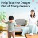 Child Furniture Protection Set | B b Earth 6m Edge & 8 Corner Foam Safety | Free Door Stopper | Baby & Child Safety in Pearly White - Buy Online on GoSupps.com