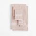Trinity Collection 100% Cotton Towel Set - 6 Piece Light Pink | Soft & Absorbent Bath Towels, Hand Towels, Washcloths - Buy Online on GoSupps.com