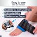 Ankle Ice Pack Wrap for Sports Injuries - Hot/Cold Gel Pack for Pain Relief - Microwavable Heat/Cold Compress for Achilles Tendonitis & Plantar Fasciitis - by Gelpacks Direct - Buy Online on GoSupps.com