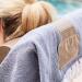 Super Soft Spa and Bath Pillow Set of 6 - Weighted Tail Design - Marina Blue - Buy Online on GoSupps.com