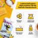 Aerobee Energy Liquid Gel - Maracuja 10x26g | 100% Natural Honey Sports Gel for Endurance Running & Power | Delicious Carbohydrate Energy Gel - Buy Online on GoSupps.com
