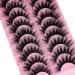 Josiezoey Fluffy Wispy Mink False Eyelashes - Natural Look, Light Volume | 10 Pairs Pack - D2-11-20mm-CAT - Buy Online on GoSupps.com