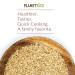 Planet Rice Sprouted Brown Gaba Rice - Gluten-Free, Vegan, Paleo, Non-Allergenic with 64% More Fiber - Soft and Chewy Texture - 22 Ounce (Pack of 6) - Buy Online on GoSupps.com