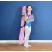 FC FUNCHEER 8FT Folding Gymnastic Beam | Anti-Slip Bottom | Carrying Handle | Wood Core | Magic Star Design - Buy Online on GoSupps.com