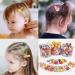 26-Piece Cartoon Fabric Hairpins & Clips Set for Girls - Colorful Hair Tie Holder Kit with Box - Buy Online on GoSupps.com