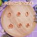 6 Shape Flower Clay Cutters Set for Jewelry Making - Geometric Polymer Clay Cutters for Embossed Flowers Earring Studs - Buy Online on GoSupps.com