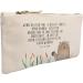 Mr. & Mrs. Panda Otter Makeup Bag Size S - Perfect Gift for Plant Lovers and Cosmetics | International Shipping Available - Buy Online on GoSupps.com