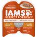IAMS Perfect PORTIONS Healthy Adult Wet Cat Food Cuts in Gravy - Chicken Flavour 75g Tray Orange & Perfect PORTIONS Healthy Adult Grain Free* Wet Cat Food Pate 2.6 oz. Easy Peel Twin-Pack Trays Cat Food + Cat Food 2.6 oz - Buy Online on GoSupps.com